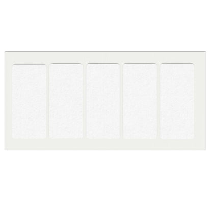 Selbstklebendes Filzpad 40x90mm NTP White 