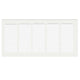 Selbstklebendes Filzpad 40x90mm NTP White 