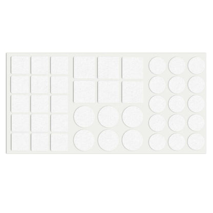 Selbstklebendes Filzpad Mix NTP White 