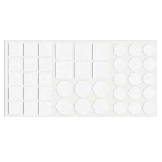 Selbstklebendes Filzpad Mix NTP White 