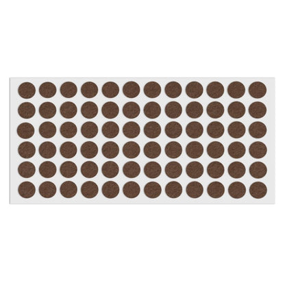Selbstklebendes Filzpad Ø15mm NTP Brown 