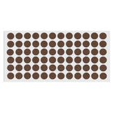 Selbstklebendes Filzpad Ø15mm Braun