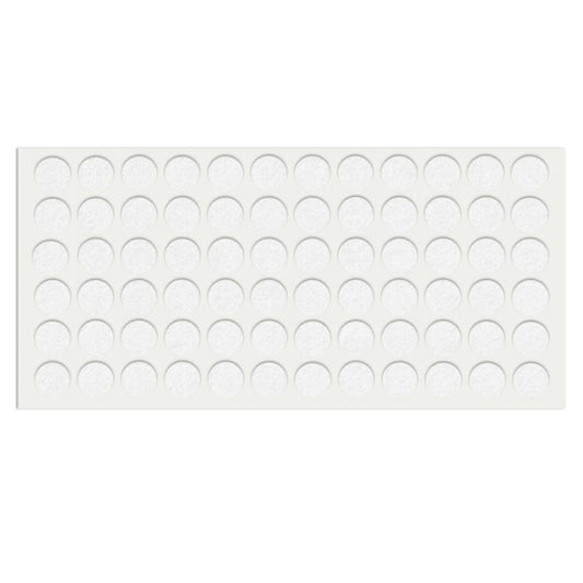 Selbstklebendes Filzpad Ø15mm NTP White 
