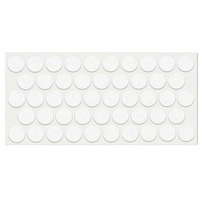 Selbstklebendes Filzpad Ø20mm NTP White 