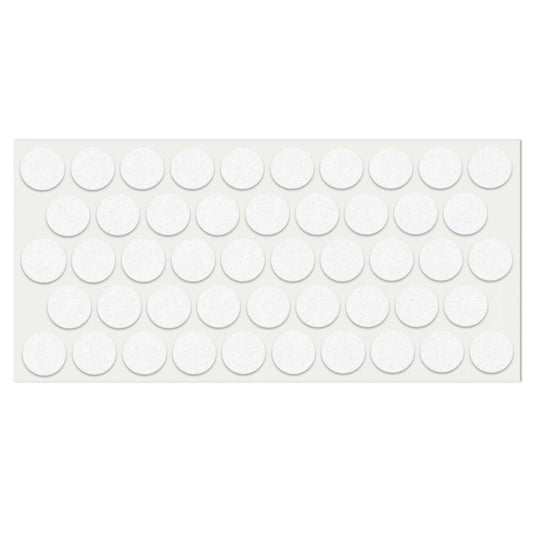 Selbstklebendes Filzpad Ø20mm NTP White 