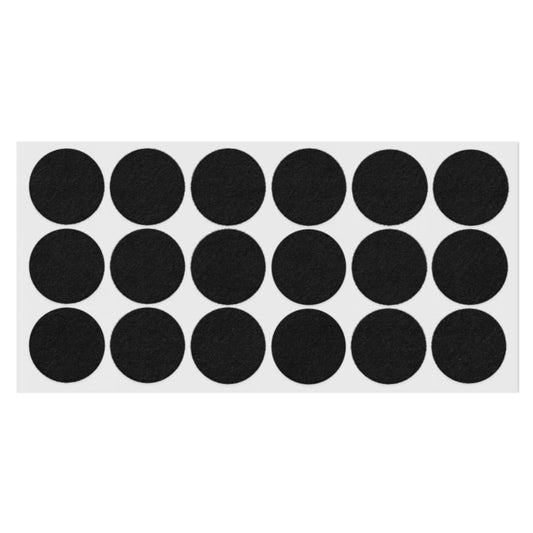 Selbstklebendes Filzpad Ø35mm NTP Black 