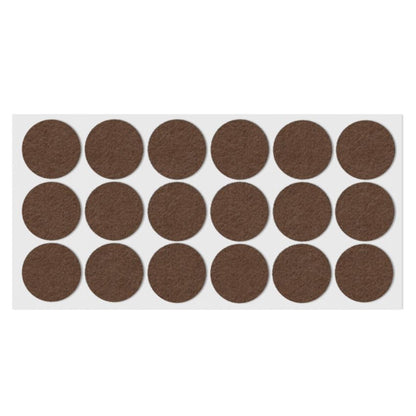 Selbstklebendes Filzpad Ø35mm NTP Brown 
