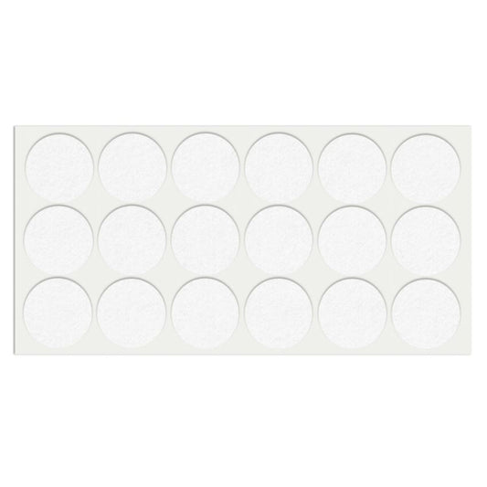 Selbstklebendes Filzpad Ø35mm NTP White 