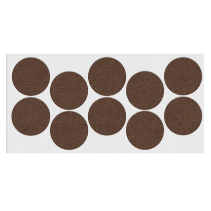 Selbstklebendes Filzpad Ø45mm NTP Brown 