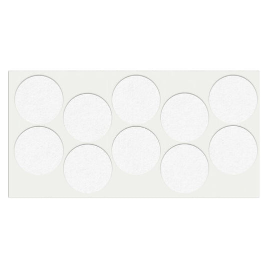 Selbstklebendes Filzpad Ø45mm NTP White 