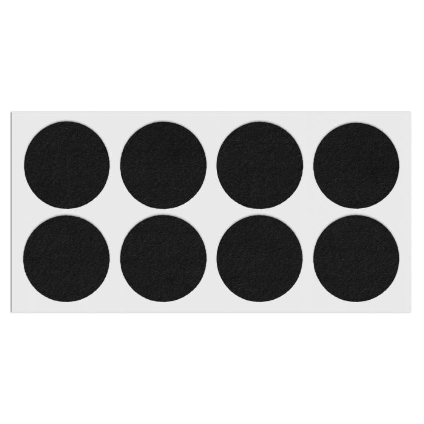 Selbstklebendes Filzpad Ø50mm NTP Black 
