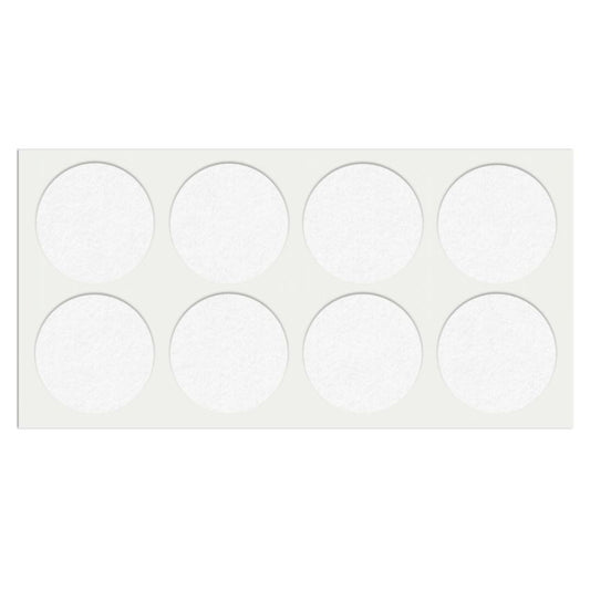 Selbstklebendes Filzpad Ø50mm NTP White 