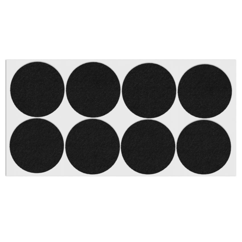 Selbstklebendes Filzpad Ø55mm NTP Black 