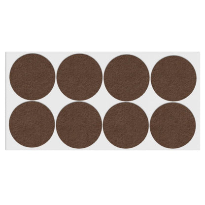 Selbstklebendes Filzpad Ø55mm NTP Brown 