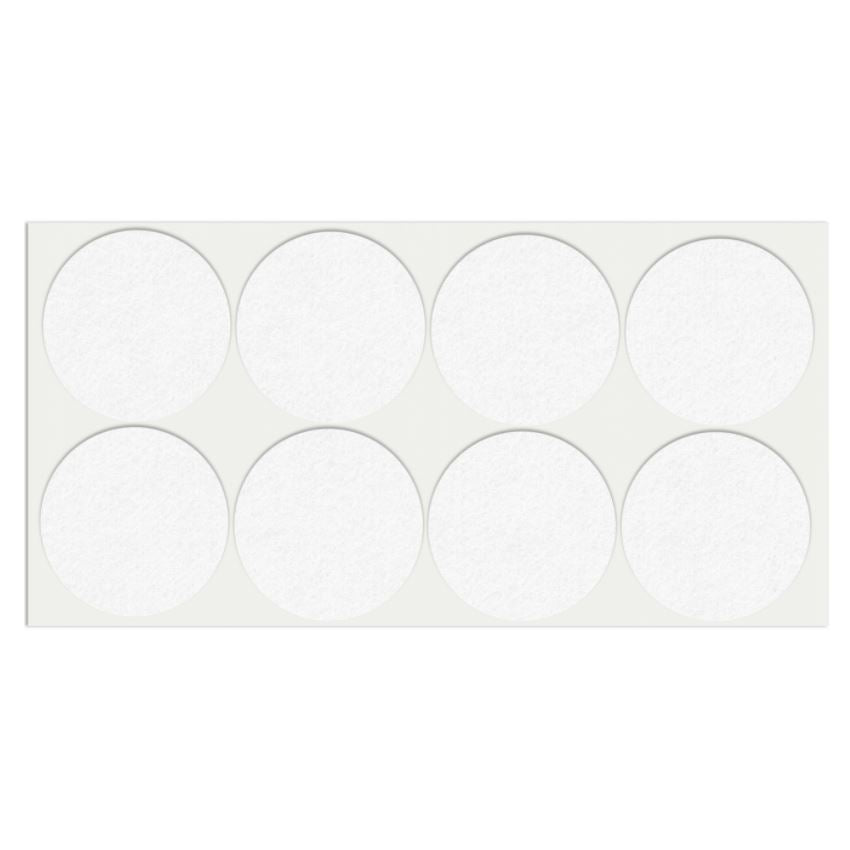 Selbstklebendes Filzpad Ø55mm NTP White 