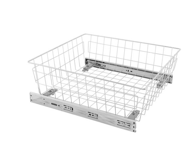 Ausziehkorb Korbschublade mit H45 Vollauszug - Chrom